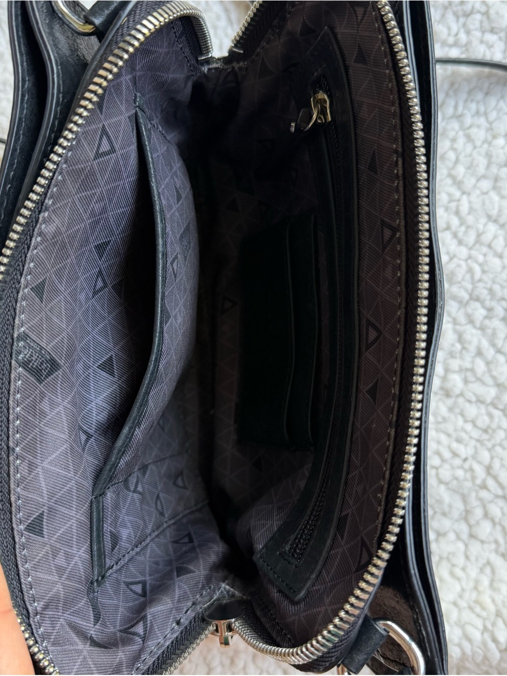 Botkier Warren Studded Black Leather Crossbody Bag - Picture 8 of 9